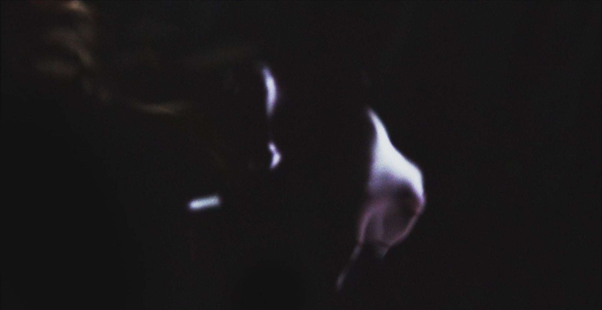 Close up of cherry with black background
